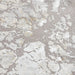 Apollo 2677 Modern Abstract Distressed Marble Metallic Shimmer High-Density Textured Flat Pile Grey/Gold/Cream Rug