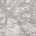 Apollo 2677 Modern Abstract Distressed Marble Metallic Shimmer High-Density Textured Flat Pile Grey/Rose/Cream Rug