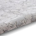 Apollo 2677 Modern Abstract Distressed Marble Metallic Shimmer High-Density Textured Flat Pile Grey/Silver/Ivory Rug