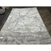 Apollo 2677 Modern Abstract Distressed Marble Metallic Shimmer High-Density Textured Flat Pile Grey/Silver/Ivory Rug