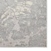 Apollo 2677 Modern Abstract Distressed Marble Metallic Shimmer High-Density Textured Flat Pile Grey/Silver/Ivory Rug