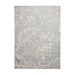 Apollo 2677 Modern Abstract Distressed Marble Metallic Shimmer High-Density Textured Flat Pile Grey/Silver/Ivory Rug