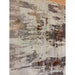 Apollo GR579 Modern Abstract Distressed Metallic Shimmer High-Density Textured Flat Pile Beige/Grey/Bronze/Terra/Brown/Cream Rug