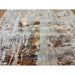 Apollo GR579 Modern Abstract Distressed Metallic Shimmer High-Density Textured Flat Pile Beige/Grey/Bronze/Terra/Brown/Cream Rug