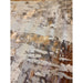 Apollo GR579 Modern Abstract Distressed Metallic Shimmer High-Density Textured Flat Pile Beige/Grey/Bronze/Terra/Brown/Cream Rug