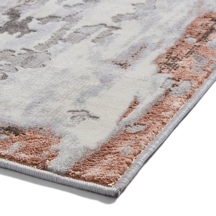 Apollo GR580 Grey Rose Rug