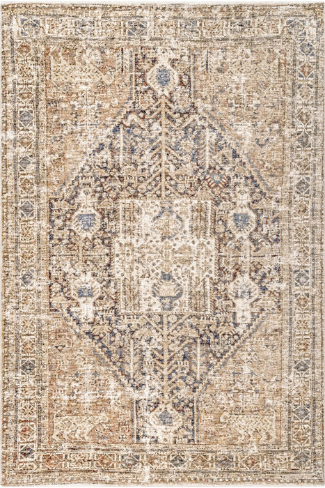 Arborous Beige Area Rug for High Traffic Spaces