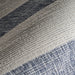 Ariah Blue Striped Indoor Outdoor Rug 152 Cm