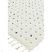 Ariana AR02 Dotty Modern Moroccan Berber Textured Hi-Low Soft Plush Boho Shaggy Cream/Multicolour Rug