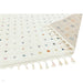 Ariana AR02 Dotty Modern Moroccan Berber Textured Hi-Low Soft Plush Boho Shaggy Cream/Multicolour Rug