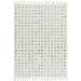 Ariana AR02 Dotty Modern Moroccan Berber Textured Hi-Low Soft Plush Boho Shaggy Cream/Multicolour Rug