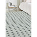 Ariana AR05 Dotty Modern Moroccan Berber Textured Hi-Low Soft Plush Boho Shaggy Cream/Grey Rug