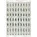 Ariana AR05 Dotty Modern Moroccan Berber Textured Hi-Low Soft Plush Boho Shaggy Cream/Grey Rug