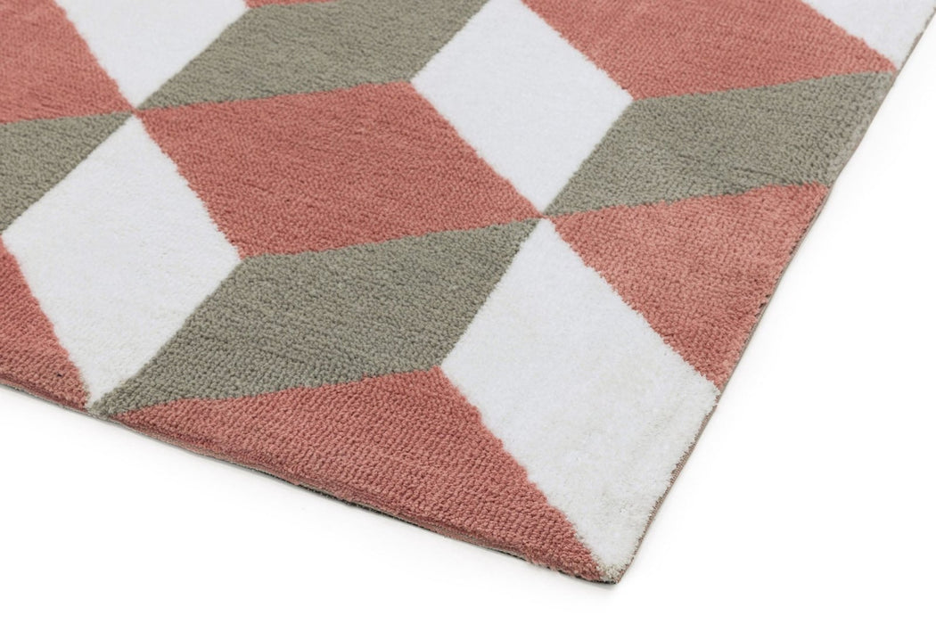 Arlo AR10 Pink Block Rug