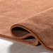 Arrel Wool-Blend Area Rug in Brick Color