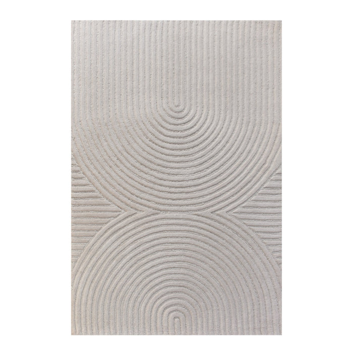 Art Deco Hand-Tufted Wool Platanus Area Rug