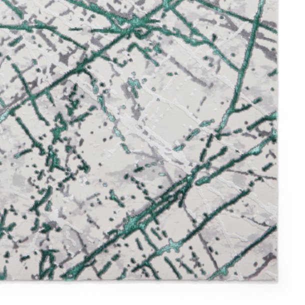 Artemis B8403A Green/Silver Rug