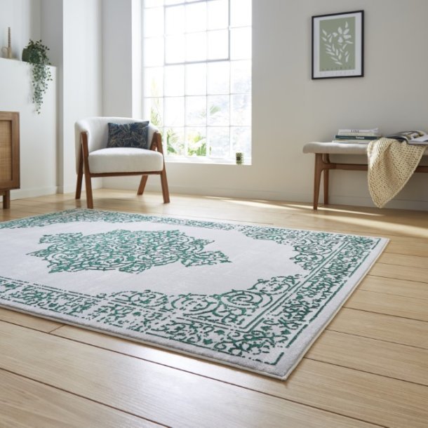 Artemis B9076A Green/Silver Rug