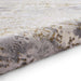 Artemis B9289A Modern Abstract Marbled Metallic Shimmer Textured High-Density Soft-Touch Gold/Grey/Cream Rug