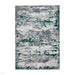 Artemis B9289A Modern Abstract Marbled Metallic Shimmer Textured High-Density Soft-Touch Green/Grey/Cream Rug