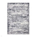 Artemis B9289A Modern Abstract Marbled Metallic Shimmer Textured High-Density Soft-Touch Grey/Silver/Cream Rug