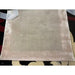 Ascot Modern Plain Hand-Woven Wool Centred Loop Pile Metallic Shimmer Wide Viscose Border Putty/Beige Rug