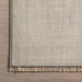 Aspen Brown Checkerboard Fringed Area Rug 152x244 cm