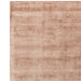 Aston Modern Plain Distressed Shimmer Hand-Woven Textured Viscose Flatweave Copper Rug