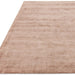 Aston Modern Plain Distressed Shimmer Hand-Woven Textured Viscose Flatweave Copper Rug