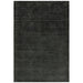 Aston Modern Plain Distressed Shimmer Hand-Woven Textured Viscose Flatweave Green Rug