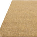 Aston Modern Plain Distressed Shimmer Hand-Woven Textured Viscose Flatweave Ochre Rug