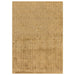 Aston Modern Plain Distressed Shimmer Hand-Woven Textured Viscose Flatweave Ochre Rug