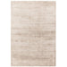 Aston Modern Plain Distressed Shimmer Hand-Woven Textured Viscose Flatweave Sand Rug