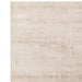 Aston Modern Plain Distressed Shimmer Hand-Woven Textured Viscose Flatweave Sand Rug