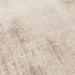 Aston Modern Plain Distressed Shimmer Hand-Woven Textured Viscose Flatweave Sand Rug