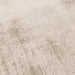 Aston Modern Plain Distressed Shimmer Hand-Woven Textured Viscose Flatweave Sand Rug