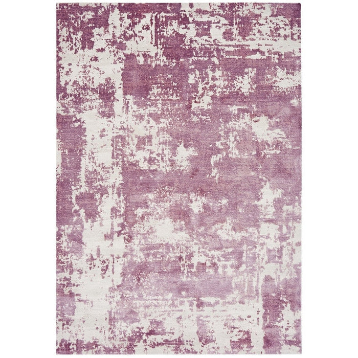 Astral AS05 Modern Abstract Distressed Shimmer Textured Soft-Touch Acrylic Heather/Pink/Light Grey/Cream Rug