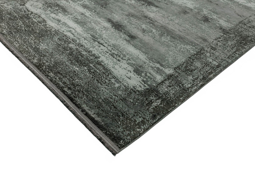 Athera AT03 Anthracite Border Rug