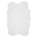 Auckland Faux Fur Cream/White Rug