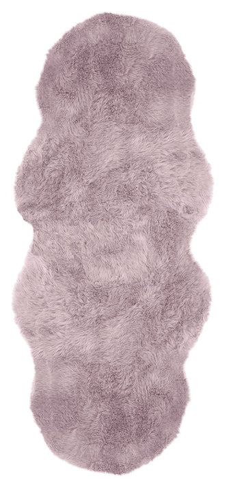 Auckland Heather Pink Hide Rug