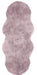 Auckland Heather Pink Hide Rug