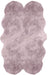 Auckland Heather Pink Hide Rug