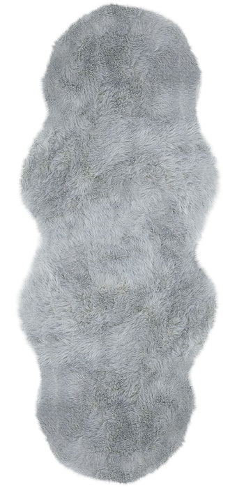 Auckland Silver Hide Rug