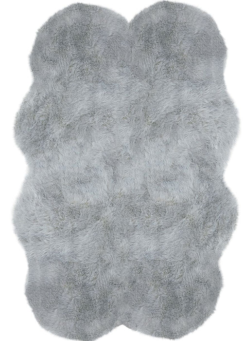 Auckland Silver Hide Rug