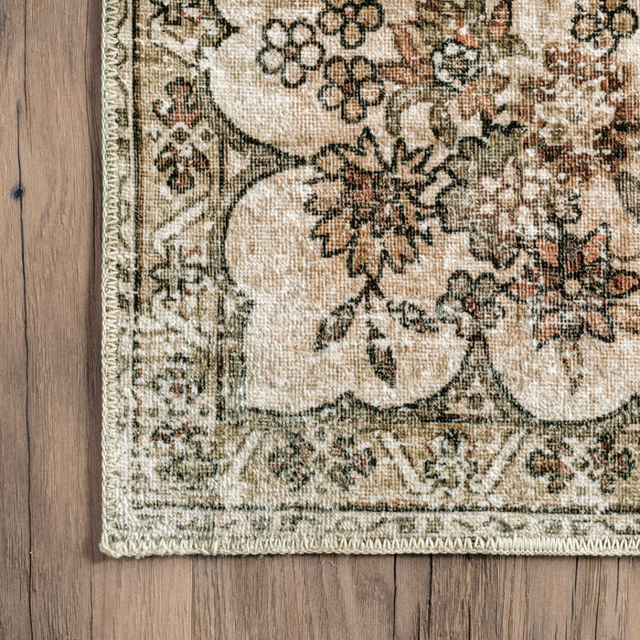 Audrina Persian Washable Area Rug 160x230 cm Beige