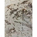 Aurora AU16 Strata Modern Abstract Distressed Marbled Metallic Shimmer Textured High-Density Soft Smooth Flat-Pile Beige/Bronze/Brown/Champagne/Grey Rug