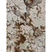 Aurora AU16 Strata Modern Abstract Distressed Marbled Metallic Shimmer Textured High-Density Soft Smooth Flat-Pile Beige/Bronze/Brown/Champagne/Grey Rug