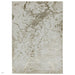 Aurora AU16 Strata Modern Abstract Distressed Marbled Metallic Shimmer Textured High-Density Soft Smooth Flat-Pile Beige/Bronze/Brown/Champagne/Grey Rug