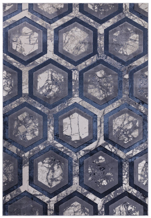 Aurora AU19 Hexagon Rug