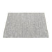 Ayana Hand-Woven Leather Rug in Metallic PU